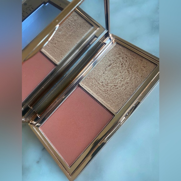 NIB Limited Edition Charlotte Tilbury Mini Hollywood Blush and Glow- Tan/Deep - Picture 3 of 12